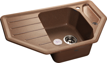 Кухонная мойка GranFest Corner 800E, C-800E терракот